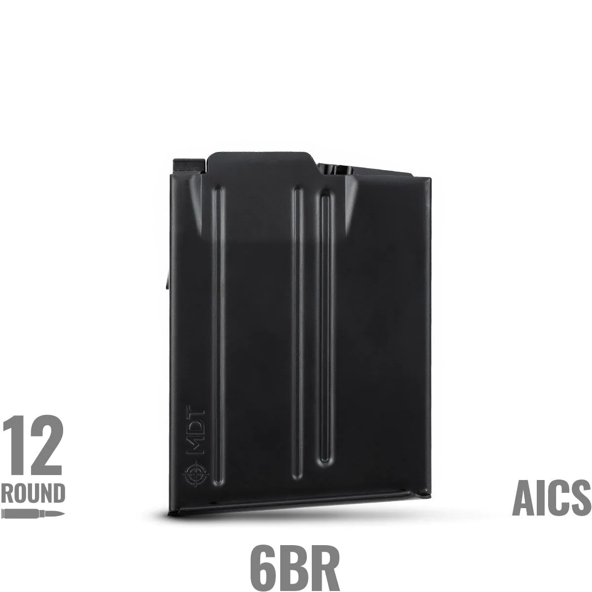 6BR MDT METAL AICS MAGAZINE - 12 RND